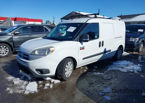 2017 Ram Promaster City Tradesman Slt from USA, damaged, VIN ZFBERFBB6H6G55517